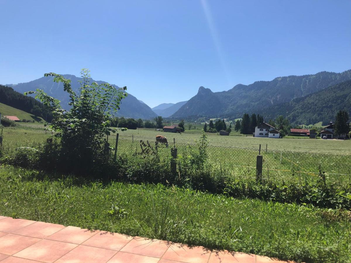 Ferienhaus Veronika Mit 2000Qm Garten Und Bergblick Unterammergau Exteriér fotografie