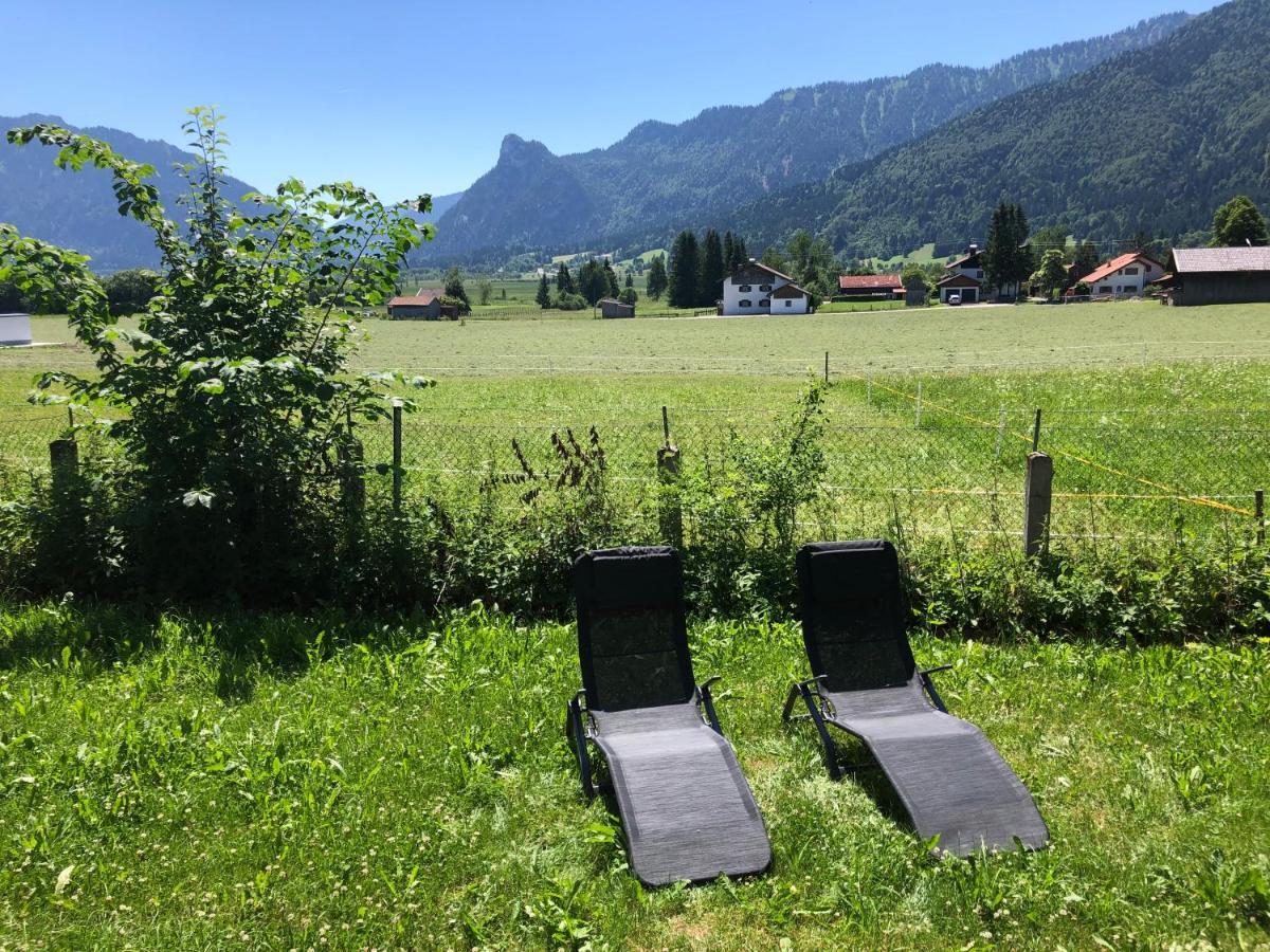 Ferienhaus Veronika Mit 2000Qm Garten Und Bergblick Unterammergau Exteriér fotografie