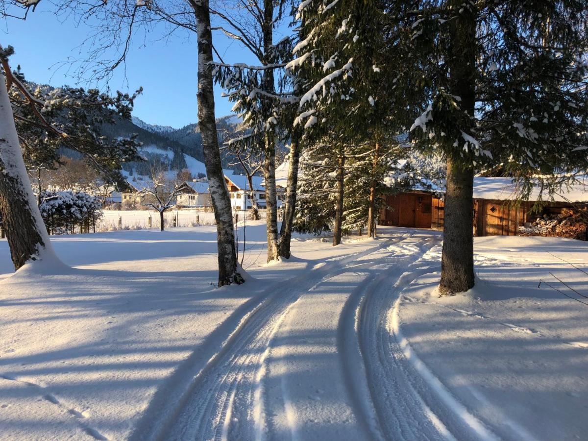 Ferienhaus Veronika Mit 2000Qm Garten Und Bergblick Unterammergau Exteriér fotografie