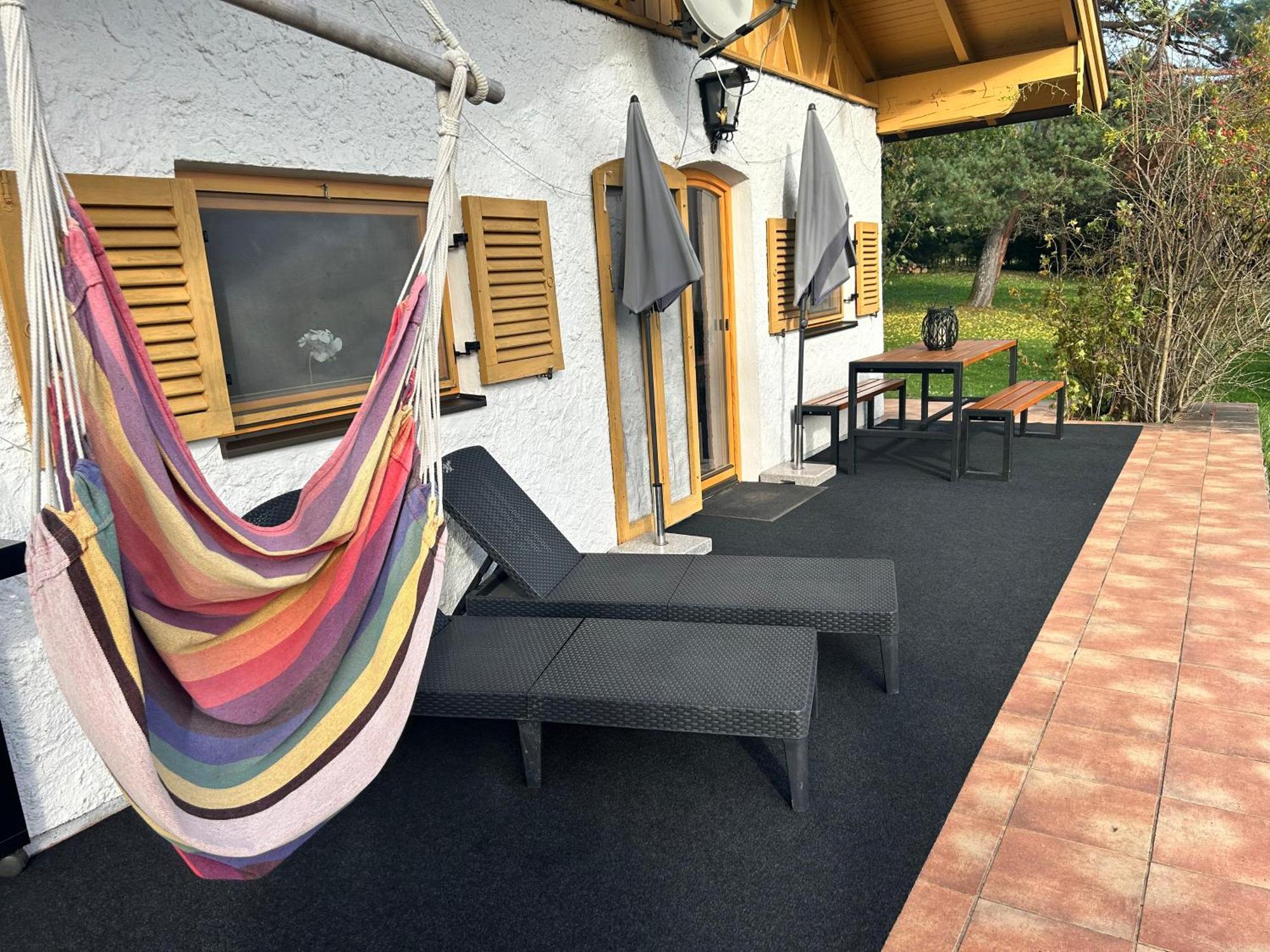 Ferienhaus Veronika Mit 2000Qm Garten Und Bergblick Unterammergau Exteriér fotografie
